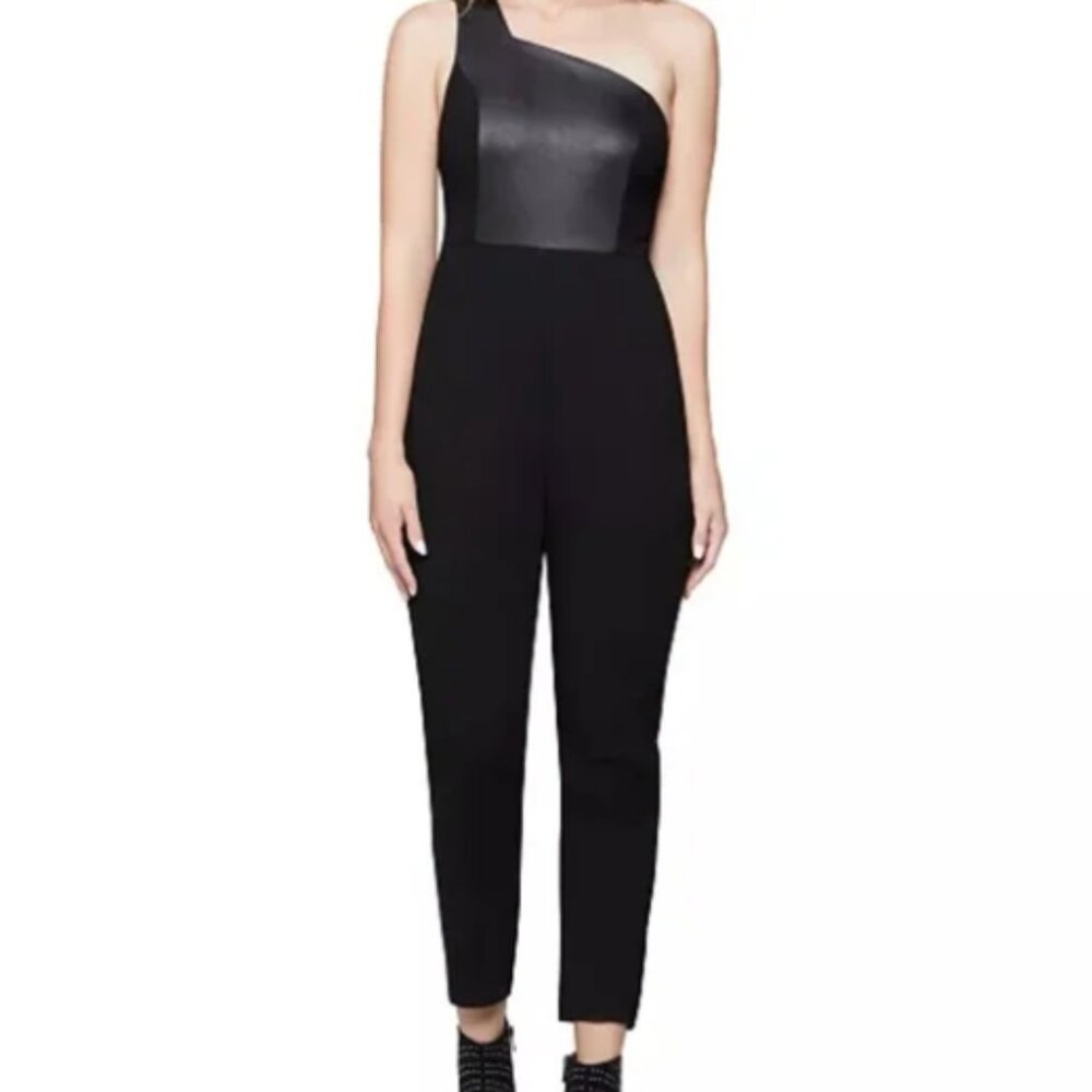 NWT BCBGeneration One Shoulder Jumpsuit